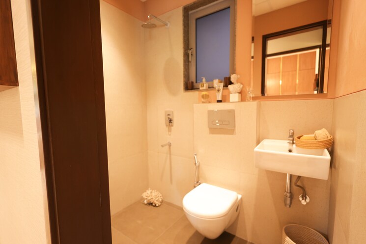 Bathroom, jp-codename-lottery 2 Bedroom 501 Sq.Ft. Apartment In Kasarvadavali Thane 8656177
