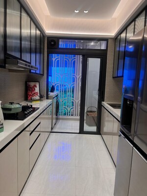 Kitchen in 3.5 BHK Apartment at Lodha Corinthia, Bhandup West – for Sale