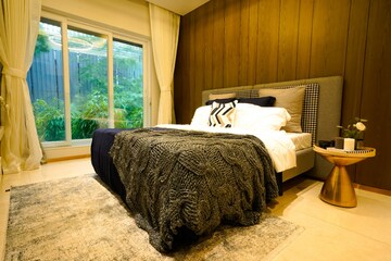 Bedroom in 3 BHK Apartment at Shilpriya Silicon Heritage, Tilak Nagar – for Sale