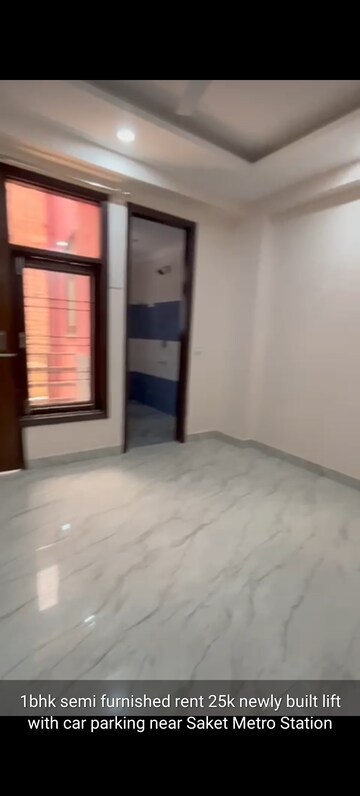 Room in 1 BHK Builder Floor at Saket – for Rent