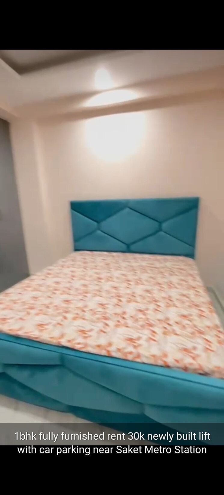 Bedroom, saket 1 Bedroom 750 Sq.Ft. Builder Floor In Saket Delhi 8656277