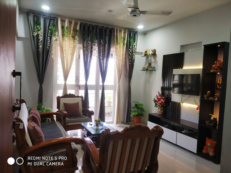 Living Room, krisala-41-evoke 2 Bedroom 750 Sq.Ft. Apartment In Ravet Pune 8655960