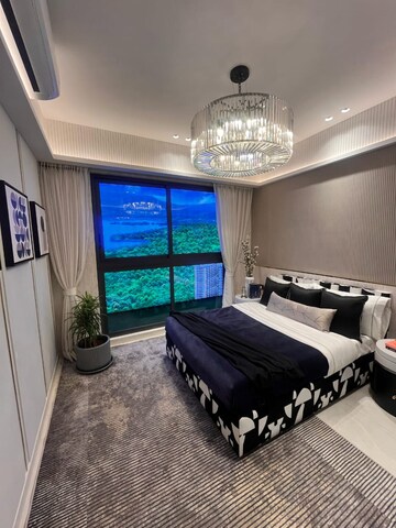 Bedroom in 4 BHK Apartment at Lodha Corinthia, Bhandup West – for Sale