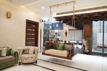 Living Room in 6+ BHK Independent House at Aerocity – for Sale