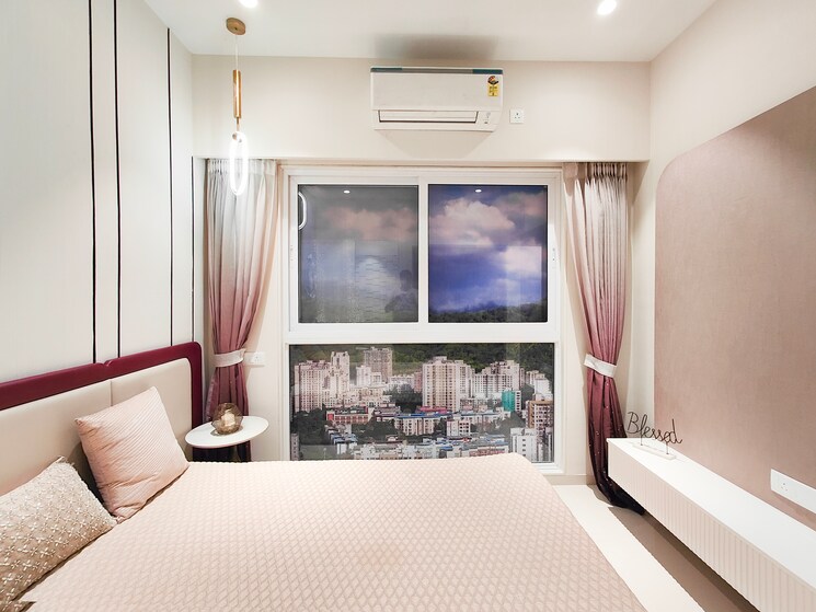 Bedroom, kavesar 1 Bedroom 346 Sq.Ft. Apartment In Kavesar Thane 8656308