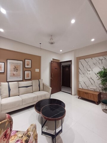 Living Room in 2 BHK Apartment at Konbil Konifer, Mundhwa – for Rent