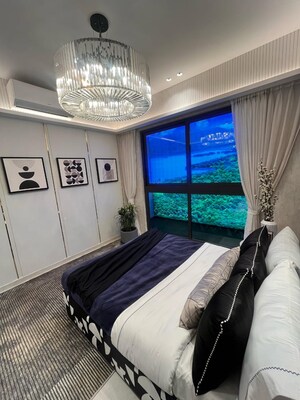 Bedroom in 4 BHK Penthouse at Lodha Corinthia, Bhandup West – for Sale