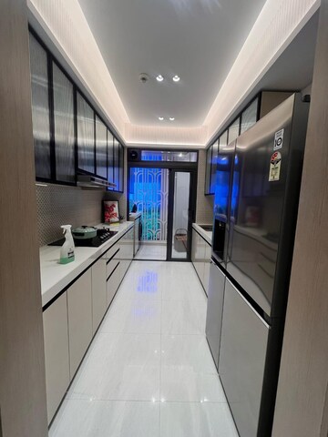 Building Lobby in 5 BHK Apartment at Lodha Corinthia, Bhandup West – for Sale