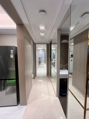 Building Lobby in 5 BHK Apartment at Lodha Corinthia, Bhandup West – for Sale