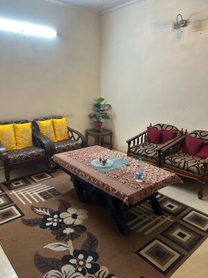 Living Room in 2 BHK Builder Floor at RWA Tomar Colony, Mukundpur – for Sale