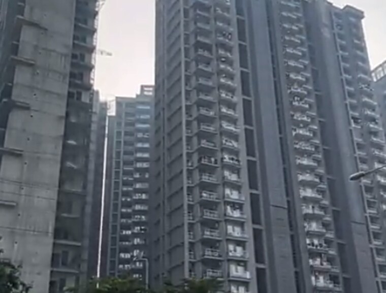 Exterior View, t-homes-phase-1 3 Bedroom 1850 Sq.Ft. Apartment In Siddharth Vihar Ghaziabad 8656416