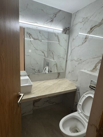 Bathroom in 2.5 BHK Apartment at Mirchandani Triton, Santacruz West – for Rent