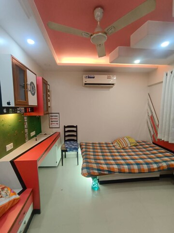 Bedroom in 3 BHK Apartment at Siddhivinayak Shubhashree Residential, Akurdi – for Rent