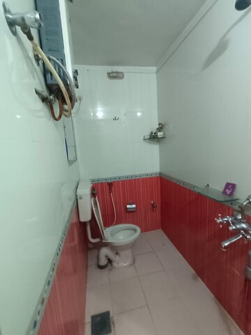 Bathroom in 3 BHK Apartment at Siddhivinayak Shubhashree Residential, Akurdi – for Rent