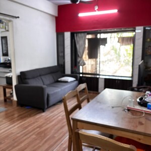 Living Room in 1 BHK Apartment at Pariwar CHS Sion, Sion – for Sale