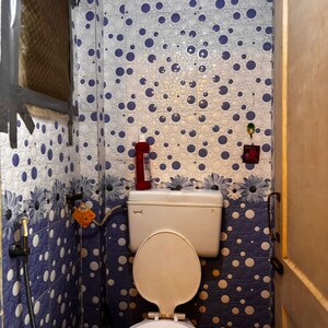 Bathroom in 1 BHK Apartment at Pariwar CHS Sion, Sion – for Sale