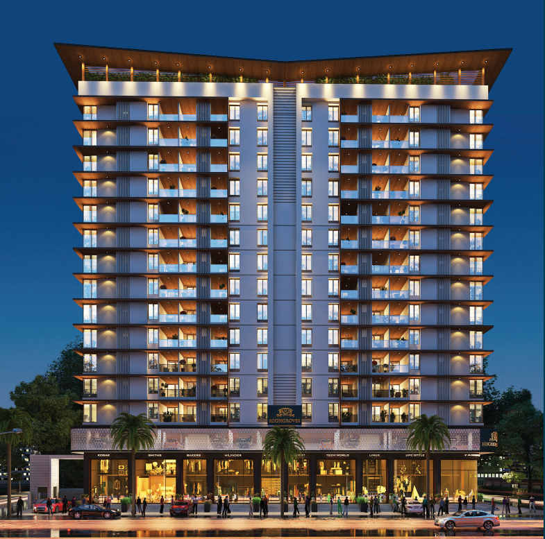 3 BHK + Servant Room,Study Room Apartment For Sale in Horizon Highgrove