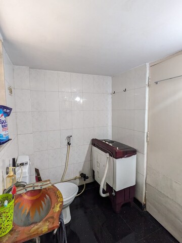 Bathroom in 1 BHK Apartment at HDIL Dheeraj Jamuna, Malad West – for Rent