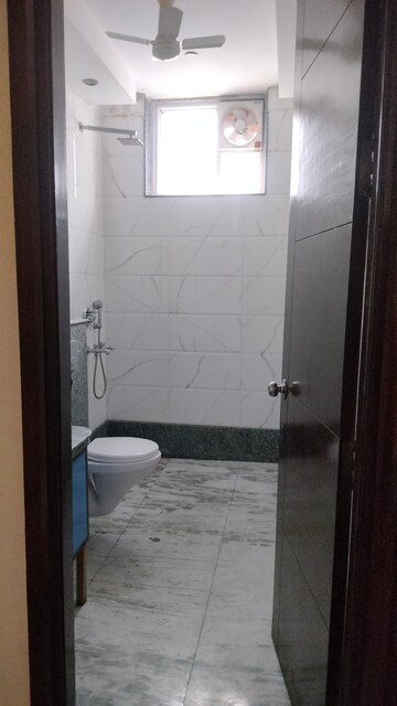 Attached Bathroom in 3 BHK Builder Floor at Sarvodaya Enclave – for Rent
