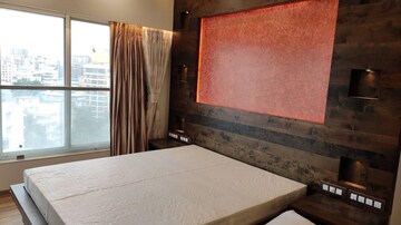 Bedroom in 3 BHK Apartment at S Raheja Sapphire, Santacruz West – for Rent