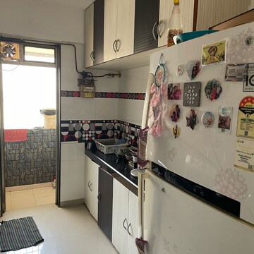 Kitchen in 2 BHK Apartment at Sankalp II, Riddhi Gardens – for Rent