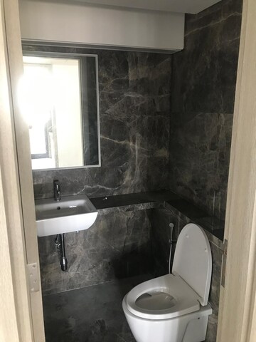 Bathroom in 3 BHK Apartment at Rustomjee Paramount, Khar West – for Sale