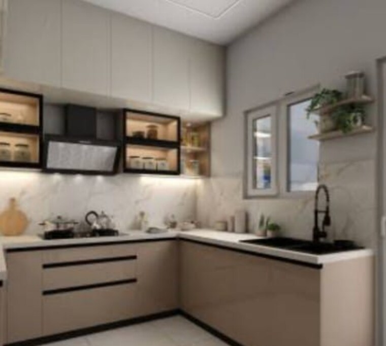 Kitchen, khanpur 3 Bedroom 1800 Sq.Ft. Builder Floor In Khanpur Delhi 8656957