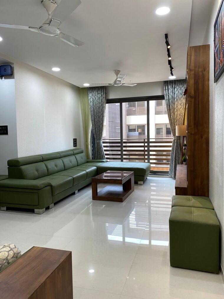 Living Room, adajan 3 Bedroom 1950 Sq.Ft. Apartment In Adajan Surat 8656879