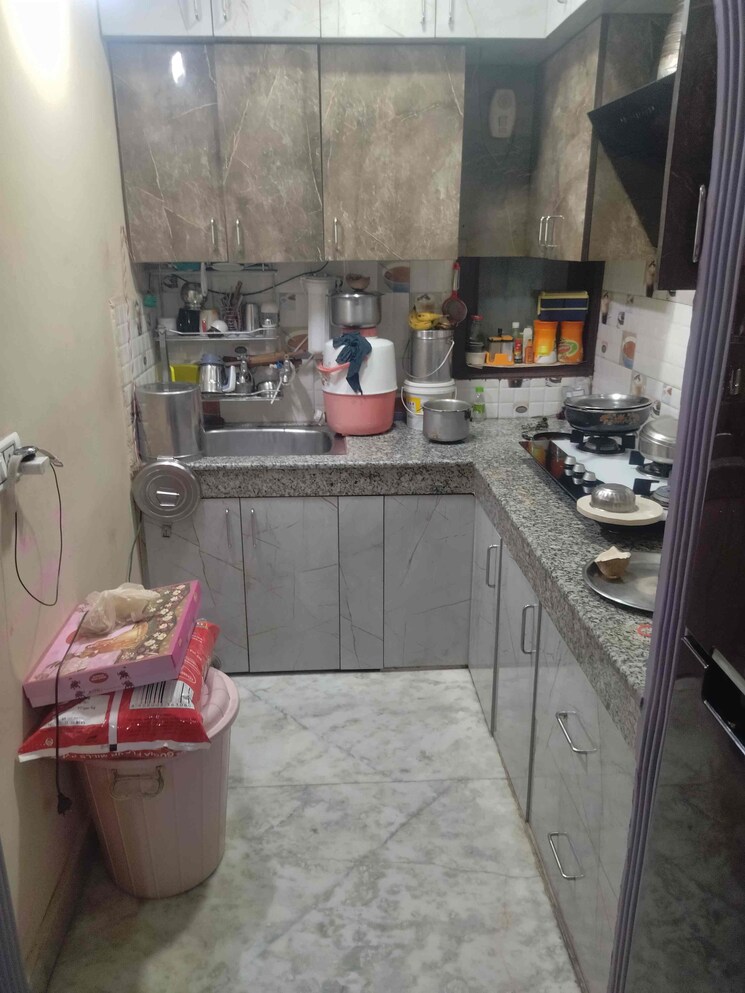 Kitchen, govindpuri 1.5 Bedroom 450 Sq.Ft. Builder Floor In Govindpuri Delhi 8657014