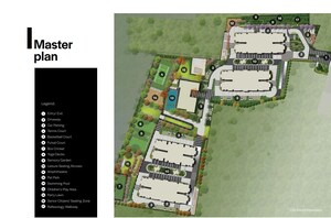 Master Plan in 3 BHK Apartment at Assetz Bloom And Dell, Whitefield Road – for Sale