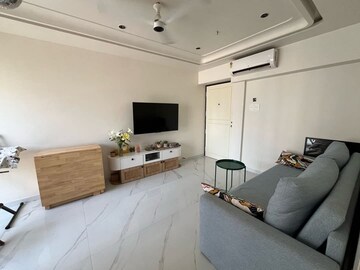Living Room in 1 BHK Apartment at Level The Residences, Andheri West – for Rent