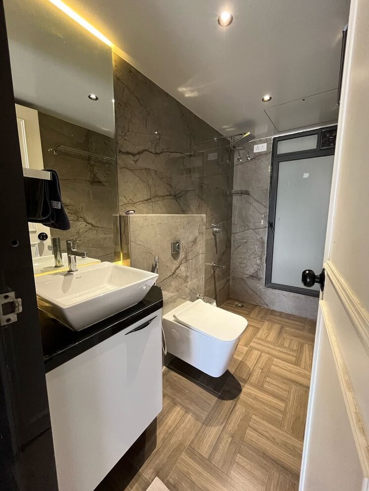 Attached Bathroom, level-the-residences 1 Bedroom 470 Sq.Ft. Apartment In Andheri West Mumbai 8656918