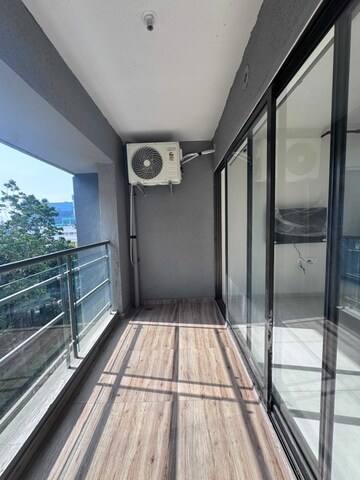 Balcony in 1 BHK Builder Floor at Paranjape Blue Ridge, Hinjewadi – for Rent
