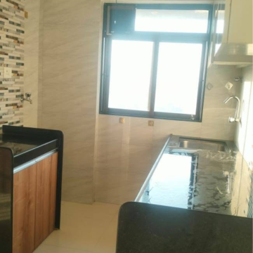 Kitchen in 1 BHK Apartment at Bhoomi Samarth, Goregaon East – for Rent
