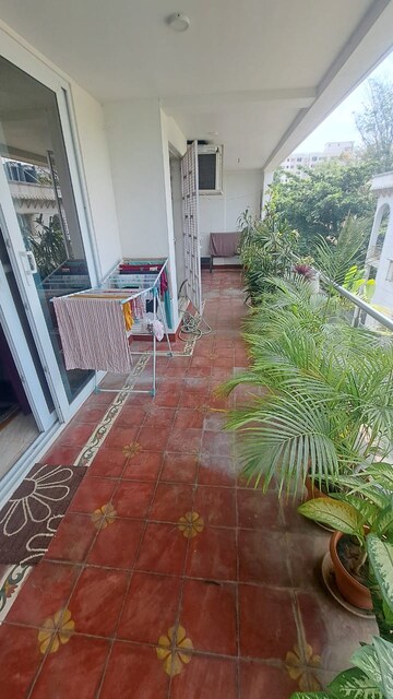 Balcony in 3 BHK Builder Floor at Domlur – for Rent