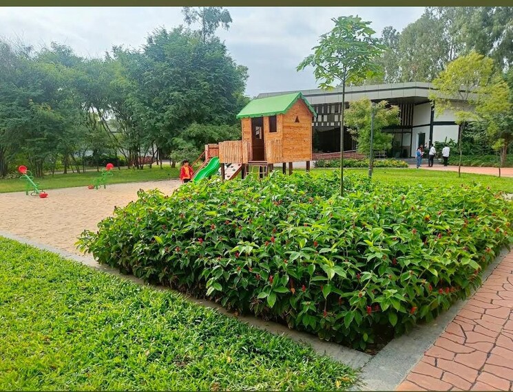 Garden, godrej-woodscapes 4 Bedroom 2898 Sq.Ft. Apartment In Budigere Cross Bangalore 8657046