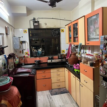 Kitchen in 2 BHK Apartment at Sankalp II, Riddhi Gardens – for Rent