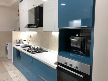 Kitchen in 3 BHK Apartment at Prestige Song Of The South, Yelenahalli – for Rent