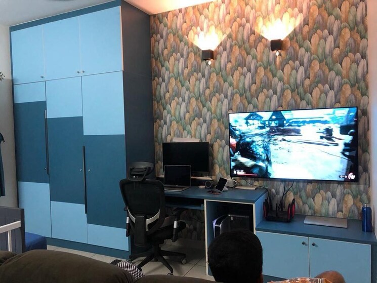 Living Room, prestige-song-of-the-south 3 Bedroom 1634 Sq.Ft. Apartment In Yelenahalli Bangalore 8657323