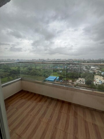 Balcony in 1 BHK Apartment at VTP Leonara Building C and F, Mahalunge – for Rent