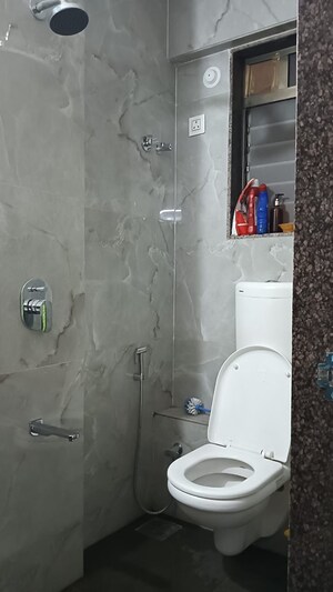 Bathroom in 2 BHK Apartment at MS Shila Bina CHS, Borivali West – for Sale