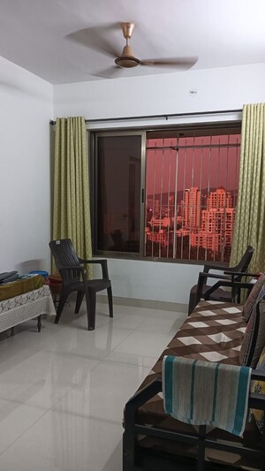 Living Room in 2 BHK Apartment at MS Shila Bina CHS, Borivali West – for Sale
