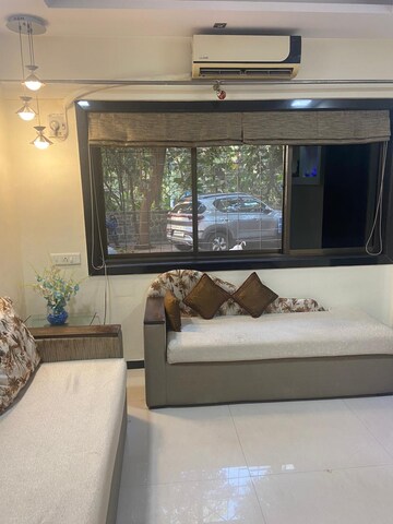 Living Room in 1 BHK Apartment at Hiranandani Gardens Sunflower, Powai – for Rent