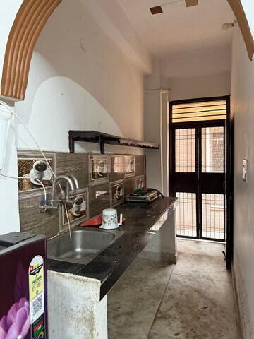 Kitchen in 1 BHK Builder Floor at Uttam Nagar – for Rent