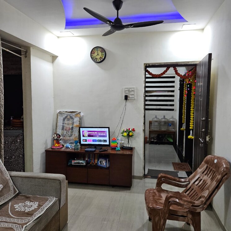 Living Room, triveni-bhoomi-harmony 3 Bedroom 1450 Sq.Ft. Apartment In Kamothe Sector 18 Navi Mumbai 8657456