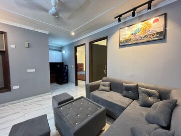 Living Room in 3 BHK Builder Floor at Saket – for Rent