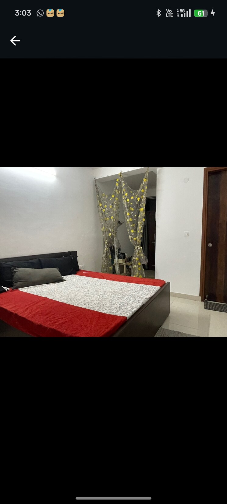 Bedroom, the-grand 2 Bedroom 1600 Sq.Ft. Builder Floor In Sector 52 Gurgaon 8657490