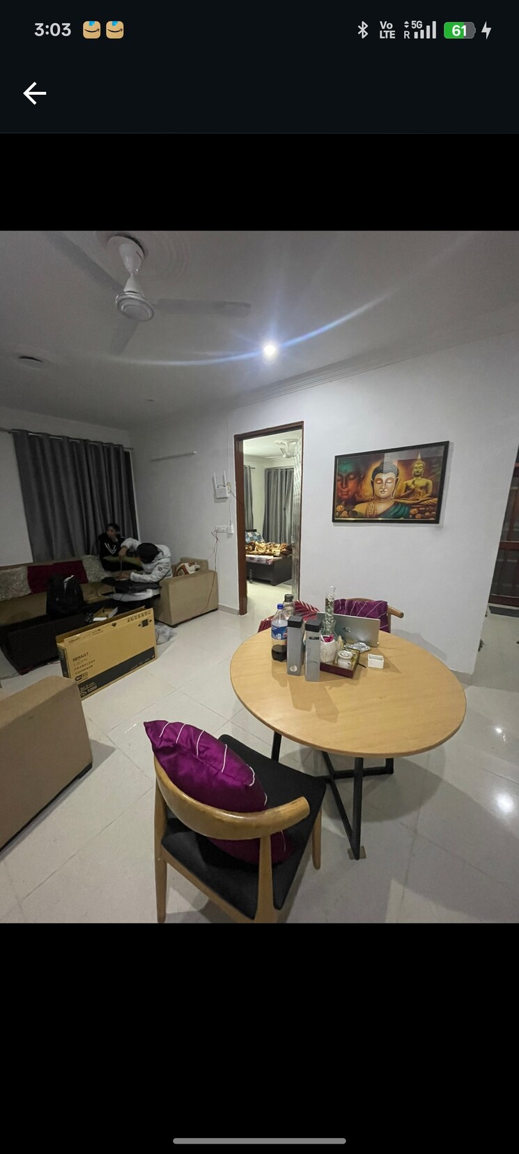 Master Bedroom, the-grand 2 Bedroom 1600 Sq.Ft. Builder Floor In Sector 52 Gurgaon 8657490