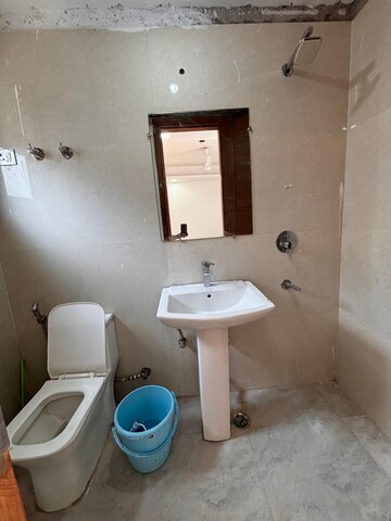Bathroom in 1 RK Builder Floor at Saket – for Rent