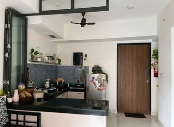 Kitchen in 1 BHK Apartment at Lodha Crown Quality Homes, Majiwada – for Rent